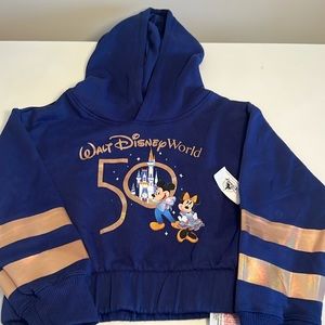 Walt Disney World Kids Sweatshirt Hoodie 50th Youth Small